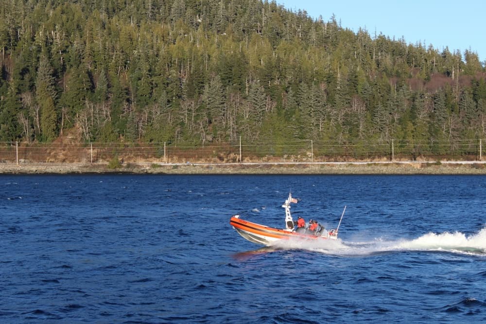 Coast Guard, CBP Conduct Joint Operation Off Alaska Coast