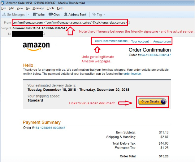 Don't Fall Prey to This Amazon-Looking Phishing Email Homeland Security Today