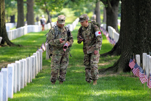 A Solemn Memorial Day Tradition in Arlington's Garden of Stone Homeland Security Today