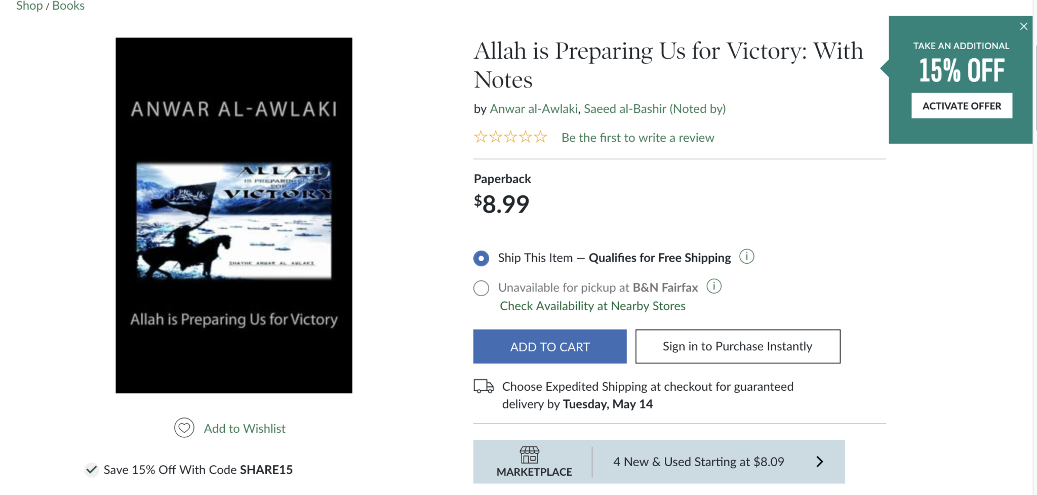 Inspiration from al-Qaeda's Top Recruiter Is Currently Available at U.S. Bookstores Homeland Security Today
