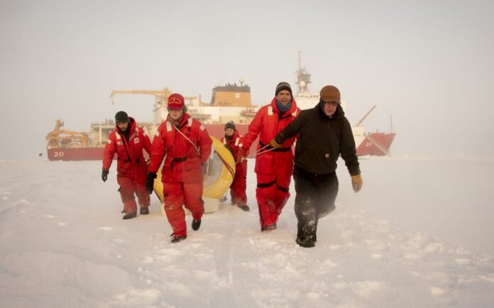 coast guard healy arctic research