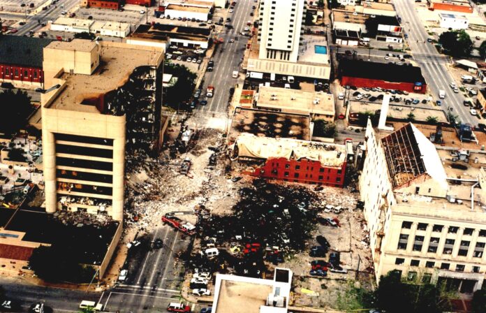 Aftermath of Oklahoma City Bombing (1)