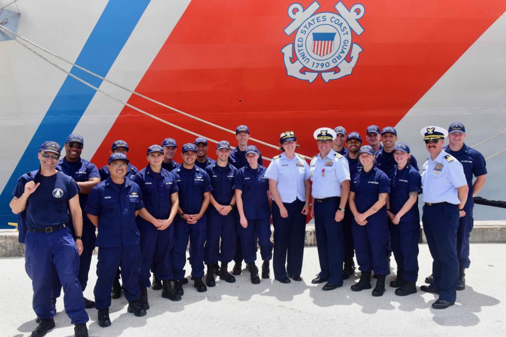 U.S. Coast Guard Cutter Munro Changes Command - HS