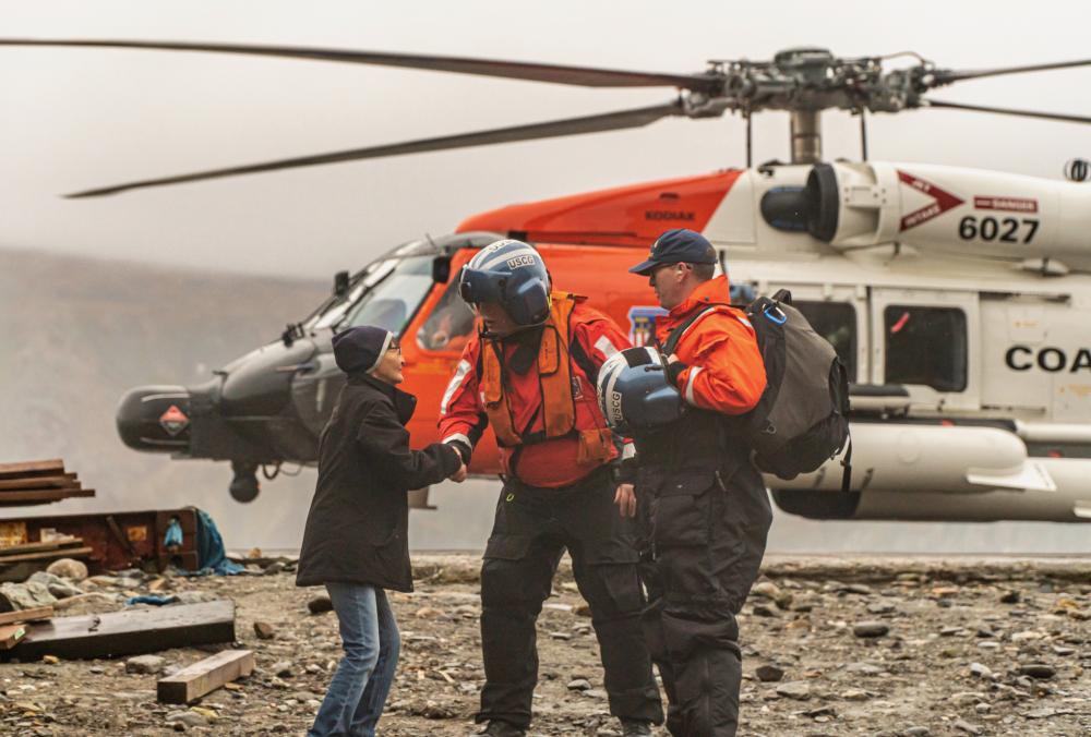 Coast Guard Returns from Typhoon Merbok Response in Arctic, Western
