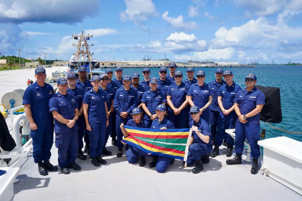 U.S. Coast Forces Micronesia Fast Response Cutter First Unit Award - HS Today
