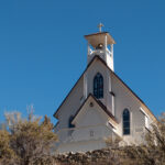Historic church in Silver City, Idaho