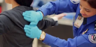 TSA pat down