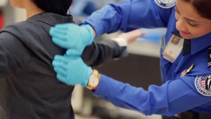 TSA pat down