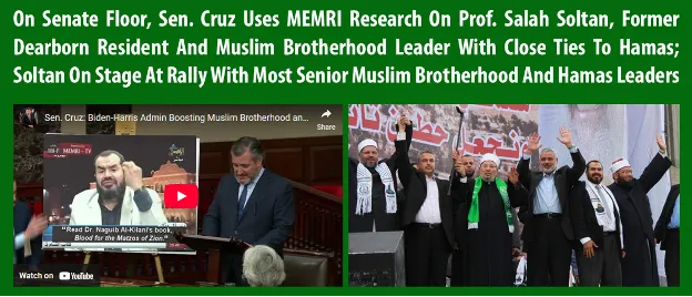 From Student Visas to Terror Networks: Why America Needs a Muslim Brotherhood Investigation 3 Sen. Cruz uses MEMRI info