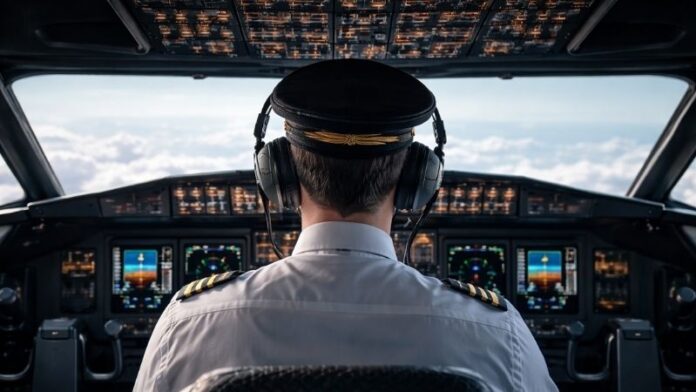 commercial pilot, cockpit