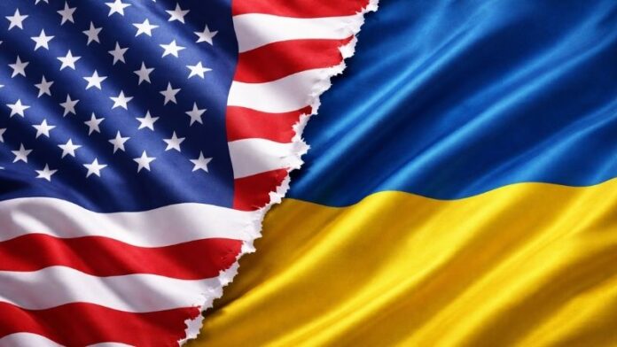 Ukraine / U.S. Flag