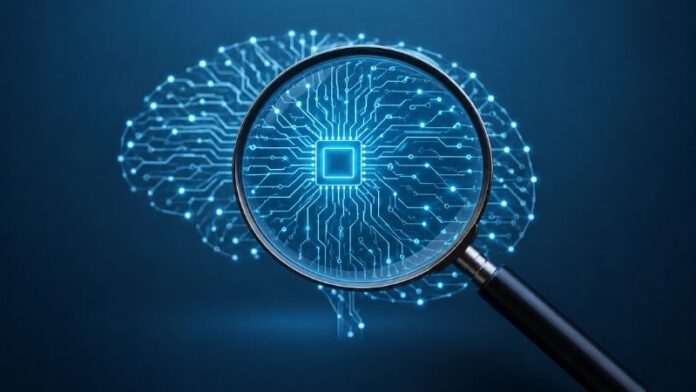 artificial intelligence, AI, analysis, magnifying glass