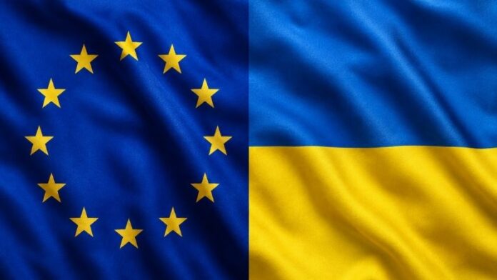 Ukraine, EU flag