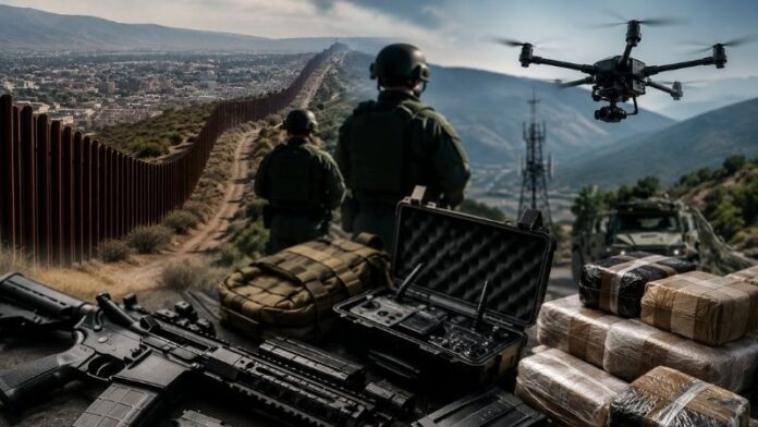 mexico border, weapons, trafficking, drugs, cartel