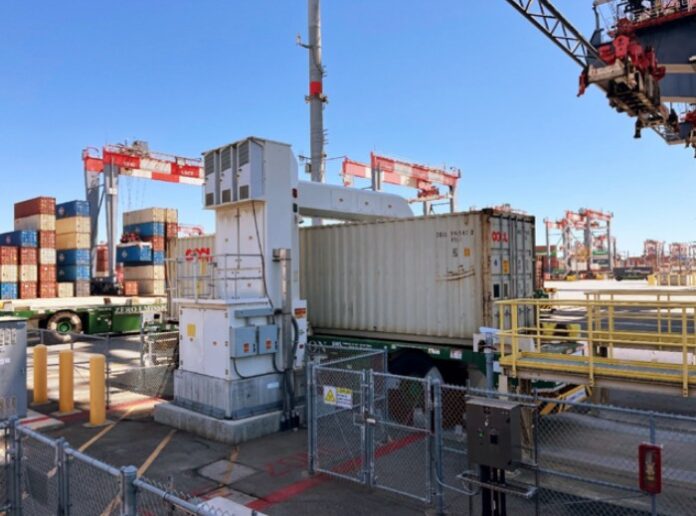 cargo, port