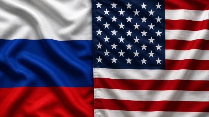 Russia, U.S, flag