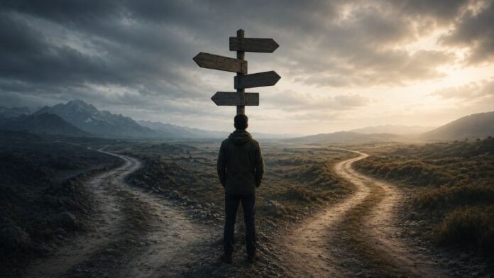 uncertainty, crossroads, paths