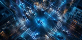 urban, road, digital, cars