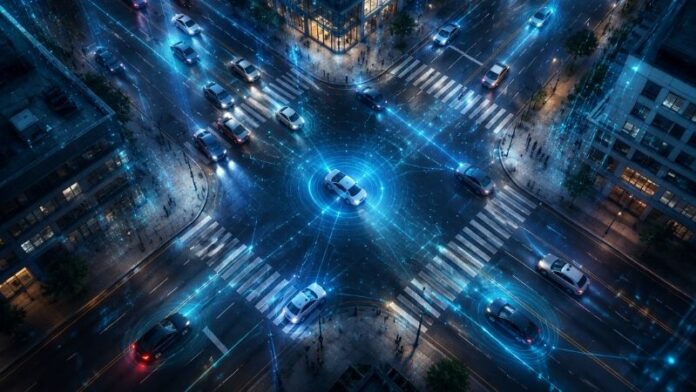 urban, road, digital, cars